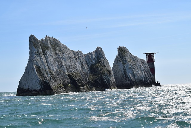 The Needles helicopter tour over the Isle of Wight coastline